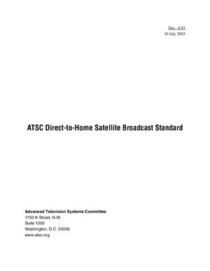 ATSC Direct-to-Home Satellite Broadcast Standard