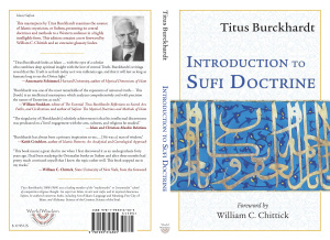 Burckhardt Titus. Introduction to Sufi Doctrine