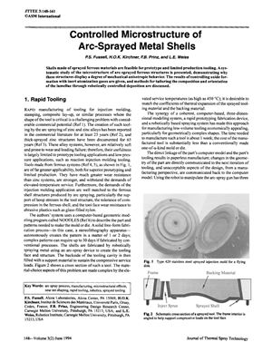 Journal of Thermal Spray Technology 1994. Vol. 03, №02