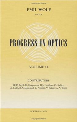 Wolf. E. (ed) Progress in Optics V. 43