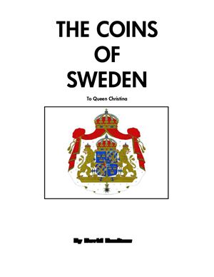 Ruckser D.P. The Coins Of Sweden