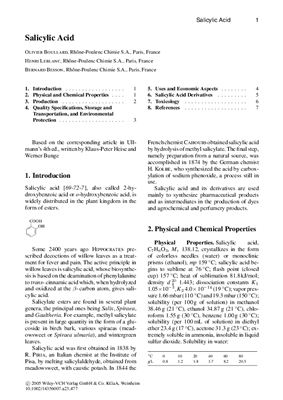 Ullmann's Encyclopedia of Industrial Chemistry Q,R,S,T,U. (2007)