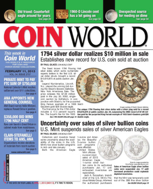 Coin World 2013.02.11