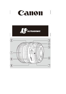 Canon EF USM зум-объективы. Инструкция