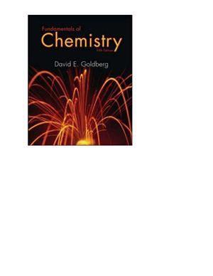 Goldberg D.E. Fundamentals of Chemistry