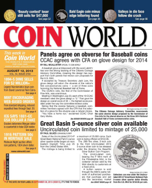 Coin World 2013.08.12