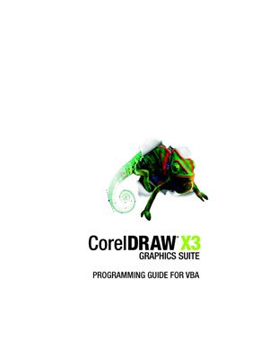 Corel Draw X3 Graphics Suite. Programming Guide for VBA