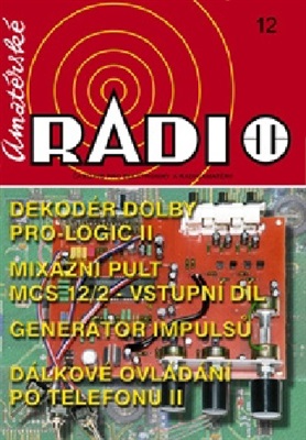 Amatérské radio 1999 №12