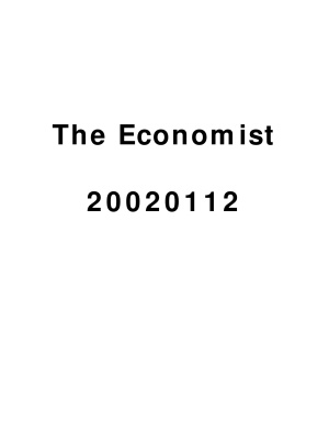 The Economist 2002.01 (January 12 - January 19)