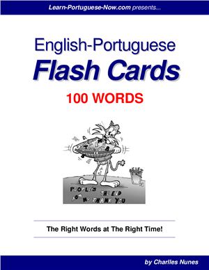 Charlles Nunes. English-Portuguese Flash Cards - 100 Words