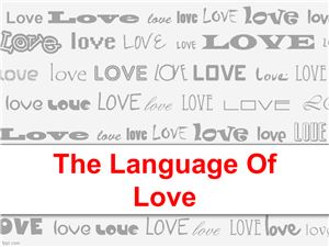 The Language Of Love (Idioms)