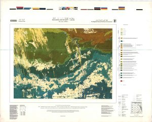 Geological map of Egypt, G-35-D (Dakhla), масштаб: 1: 500000
