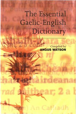 Watson A. The Essential Gaelic-English Dictionary