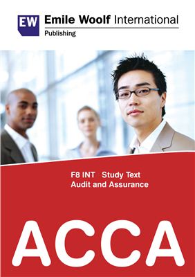 ACCA F8 (INT) Audit &amp; Assurance - 2010 - Study text - Emile Woolf Publishing