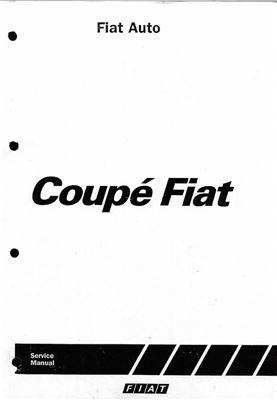 FIAT Coupe Workshop Manual