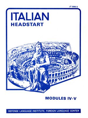 Italian Headstart (part 2)