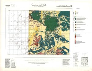 Geological map of Egypt F-35-A (Gilf Kebir Plateau) 1: 500000
