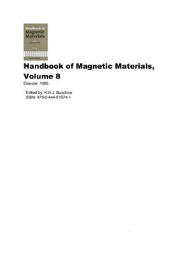 Buschow K.H.J. Handbook of Magnetic Materials, Volume 08