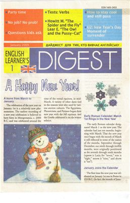 English Learner's Digest 2009 №01