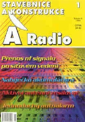 Stavebnice a konstrukce A Radio 1999 №01