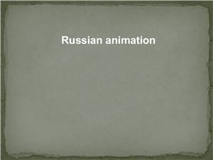 Russian animation