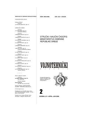 Војнотехнички гласник 2006 №02 (54)