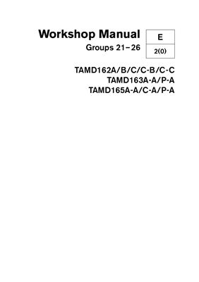 Volvo Penta TAMD165A (ЧН 14, 4/16, 5) - Руководство по эксплуатации