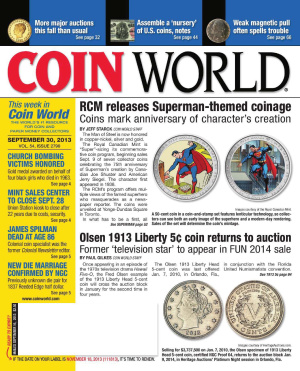 Coin World 2013.09.30