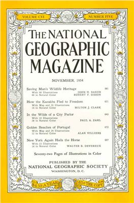 National Geographic Magazine 1954 №11