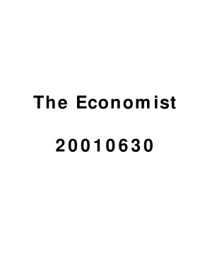 The Economist 2001.06 (June 30 - July 07)