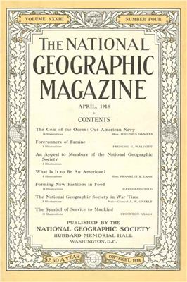 National Geographic Magazine 1918 №04