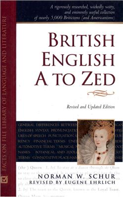 Norman W. Schur. British English from A to Z