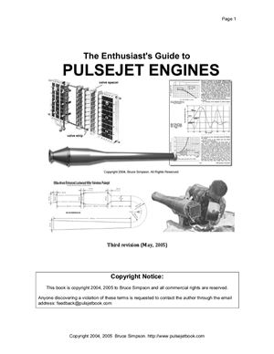 Simpson Bruce. The enthusiast guide to pulsejet engines (англ. яз.)