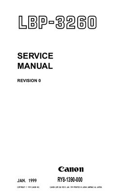Canon LBP-3260. Service Manual