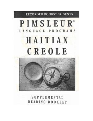 Pimsleur Paul. Аудиокурс для изучения гаитянского креольского языка / Pimsleur Haitian Creole Compact