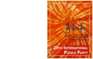 International Puzzle. Party 29