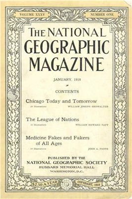 National Geographic Magazine 1919 №01