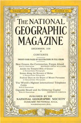 National Geographic Magazine 1930 №12