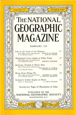 National Geographic Magazine 1954 №02