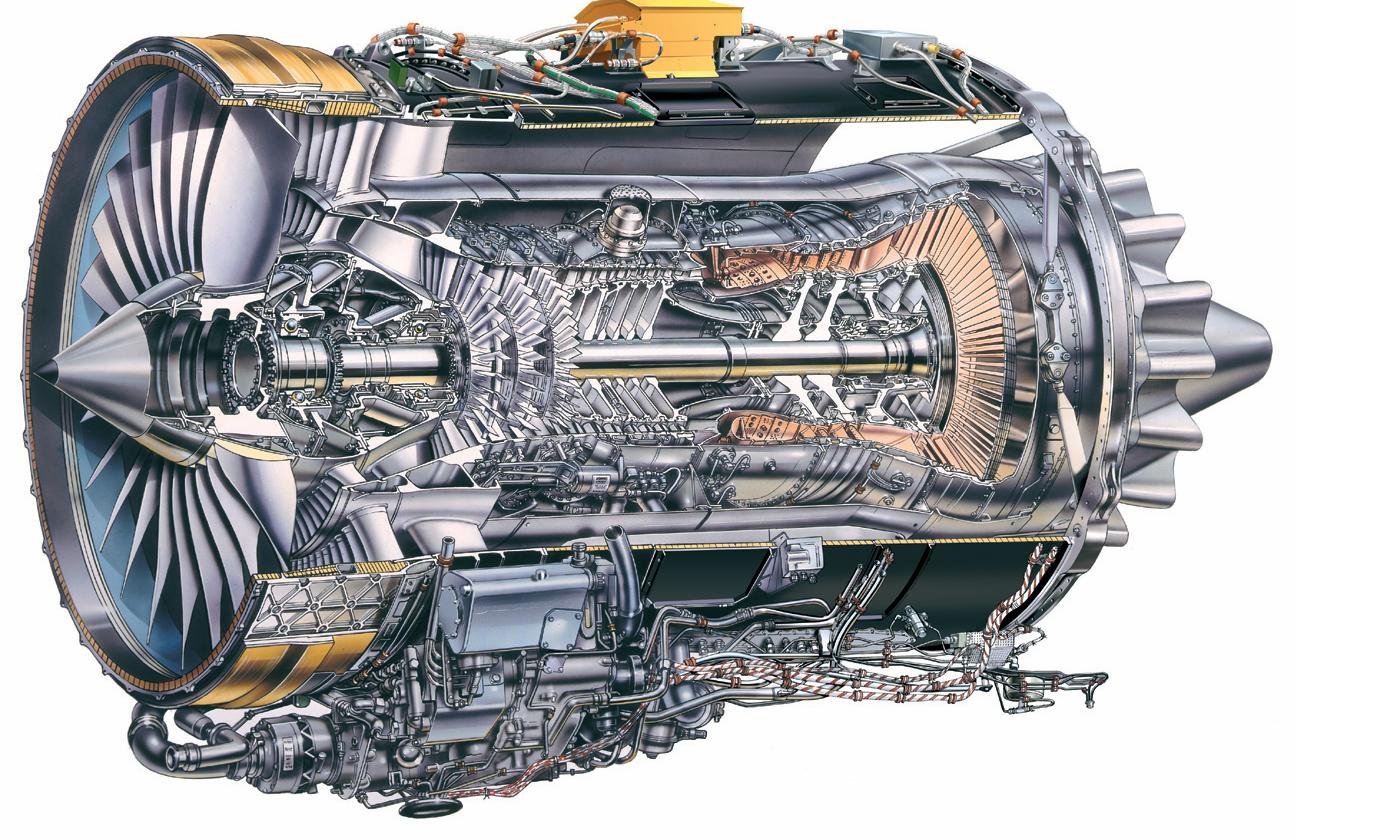 Cutaway Rolls-Royce BR710