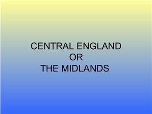 Central England or the Midlands