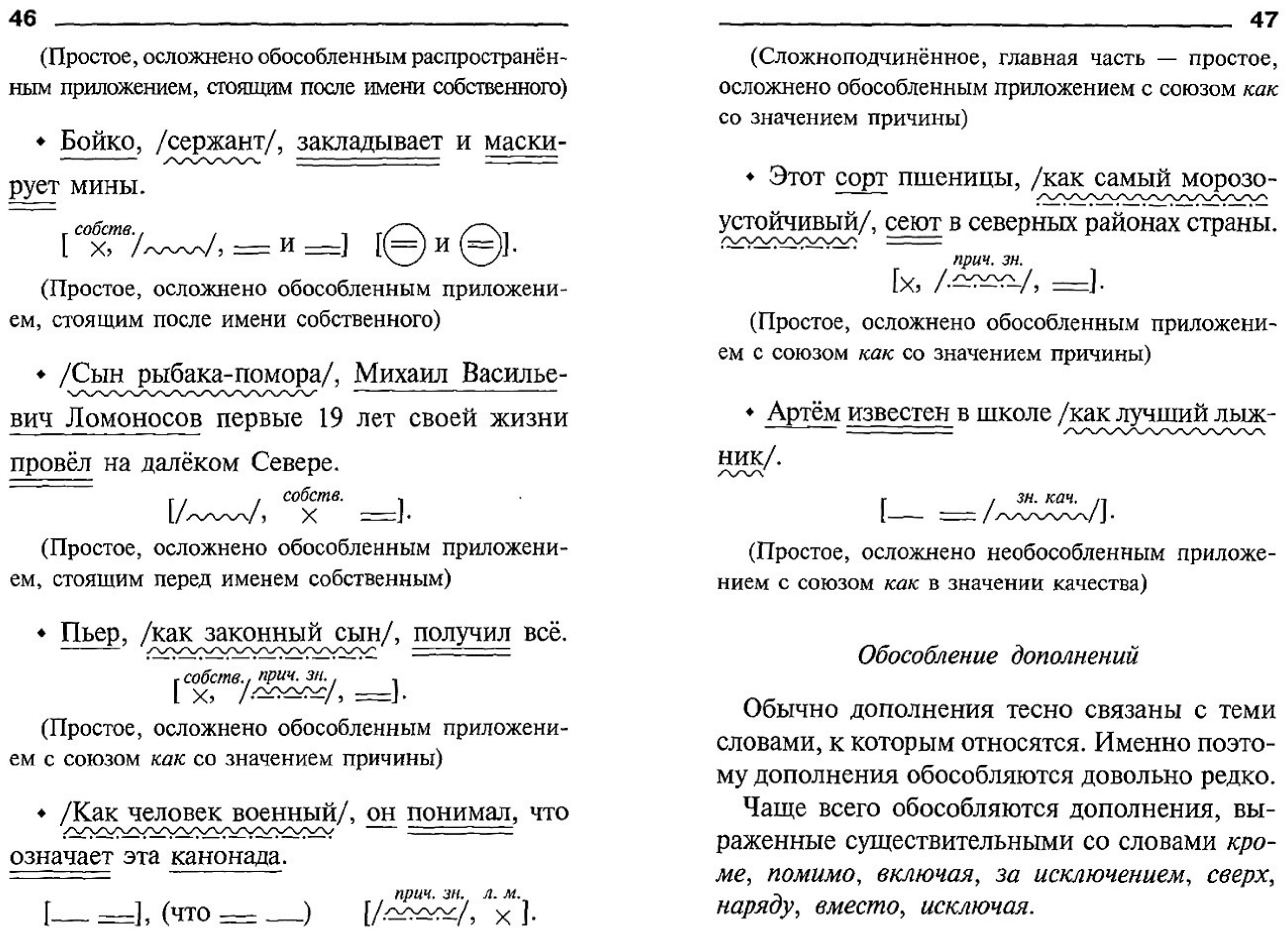 Ушакова О.М. Пунктуационный разбор предложений