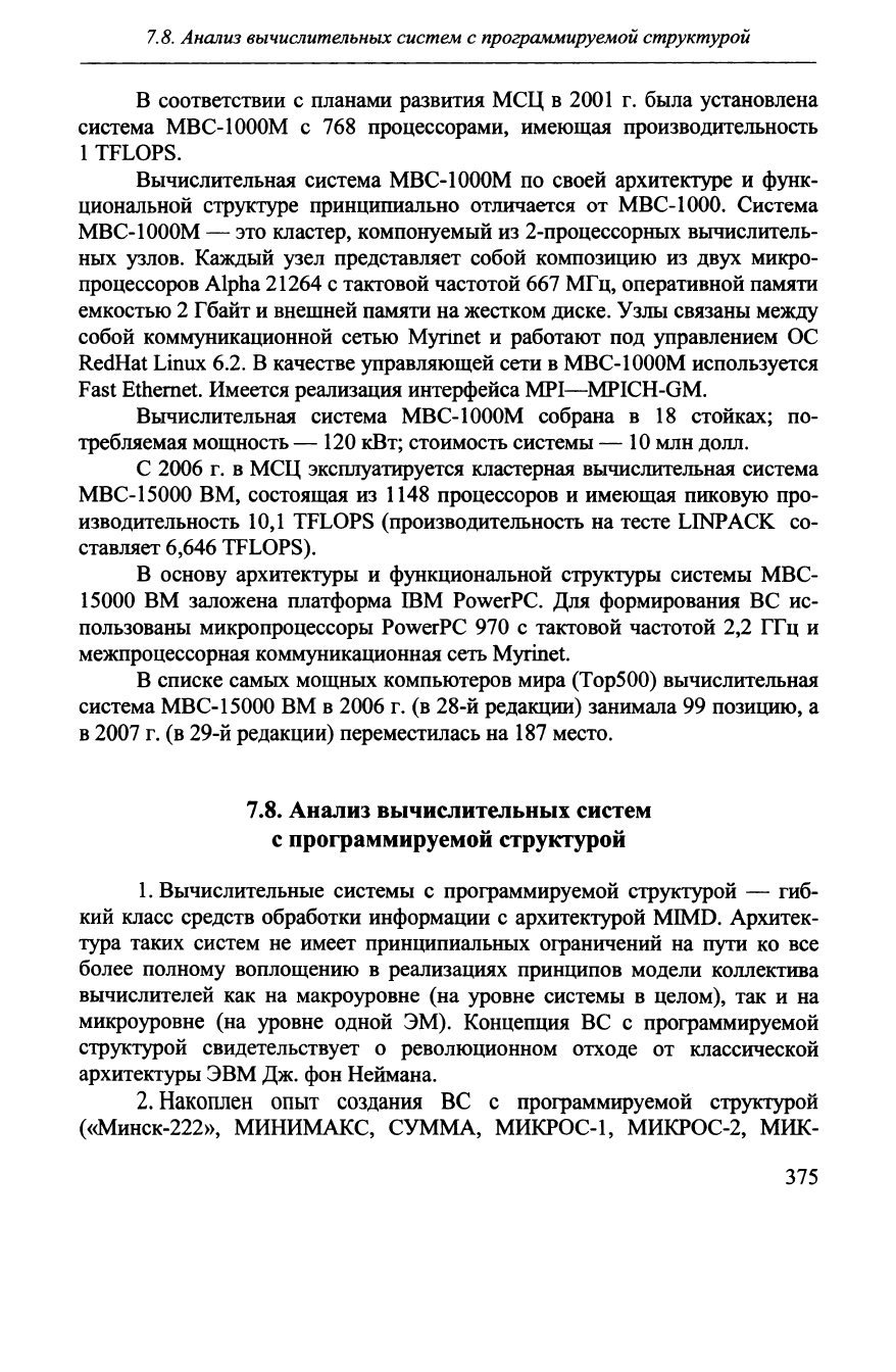 Хорошевский В.Г. Архитектура вычислительных систем