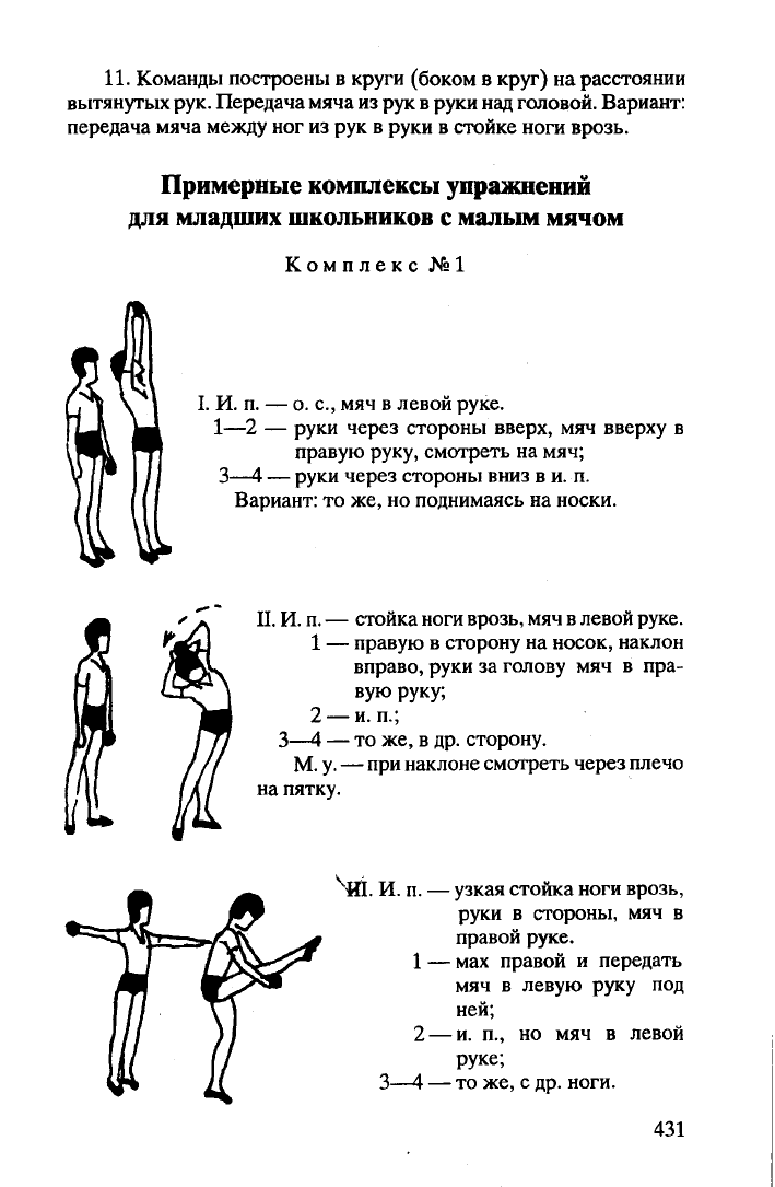 Легкие гимнастические упражнения картинки