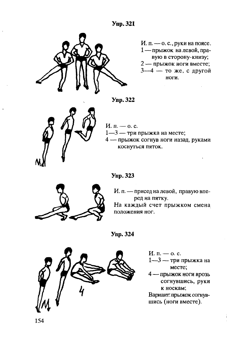 Упражнения в гимнастике названия с картинками