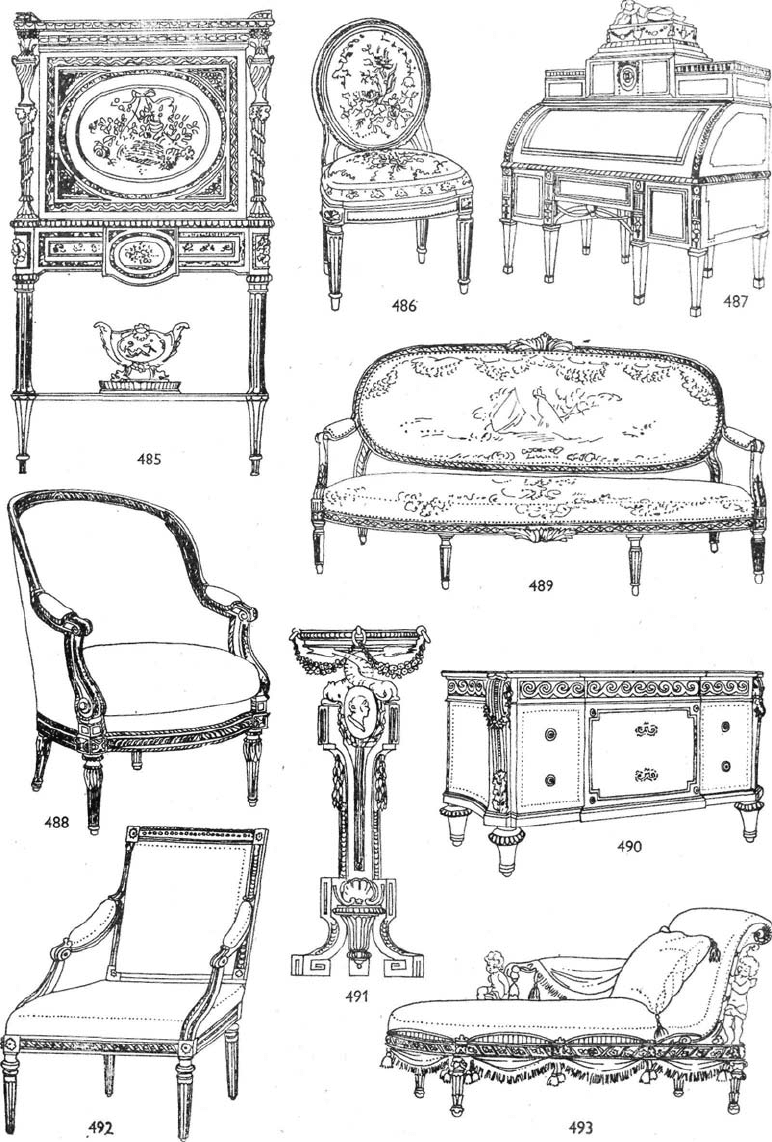 Мебель французского классицизма стиль Людовика