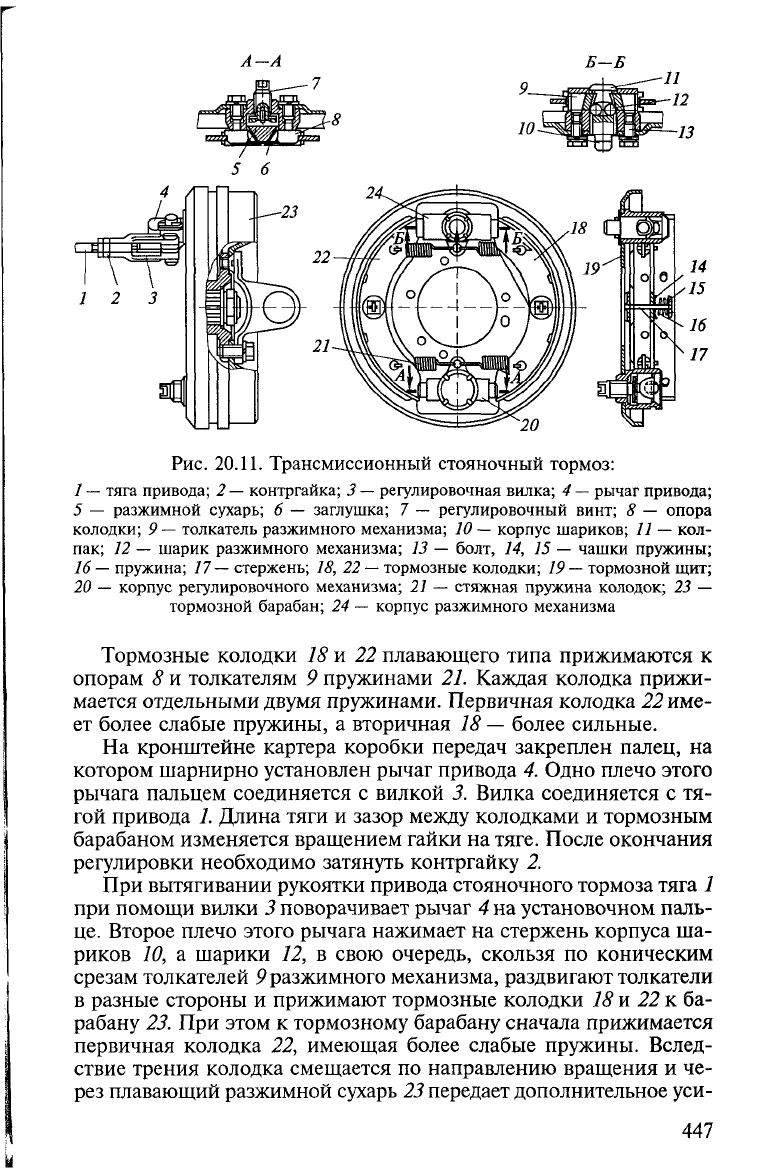 Пехальский устройство автомобилей