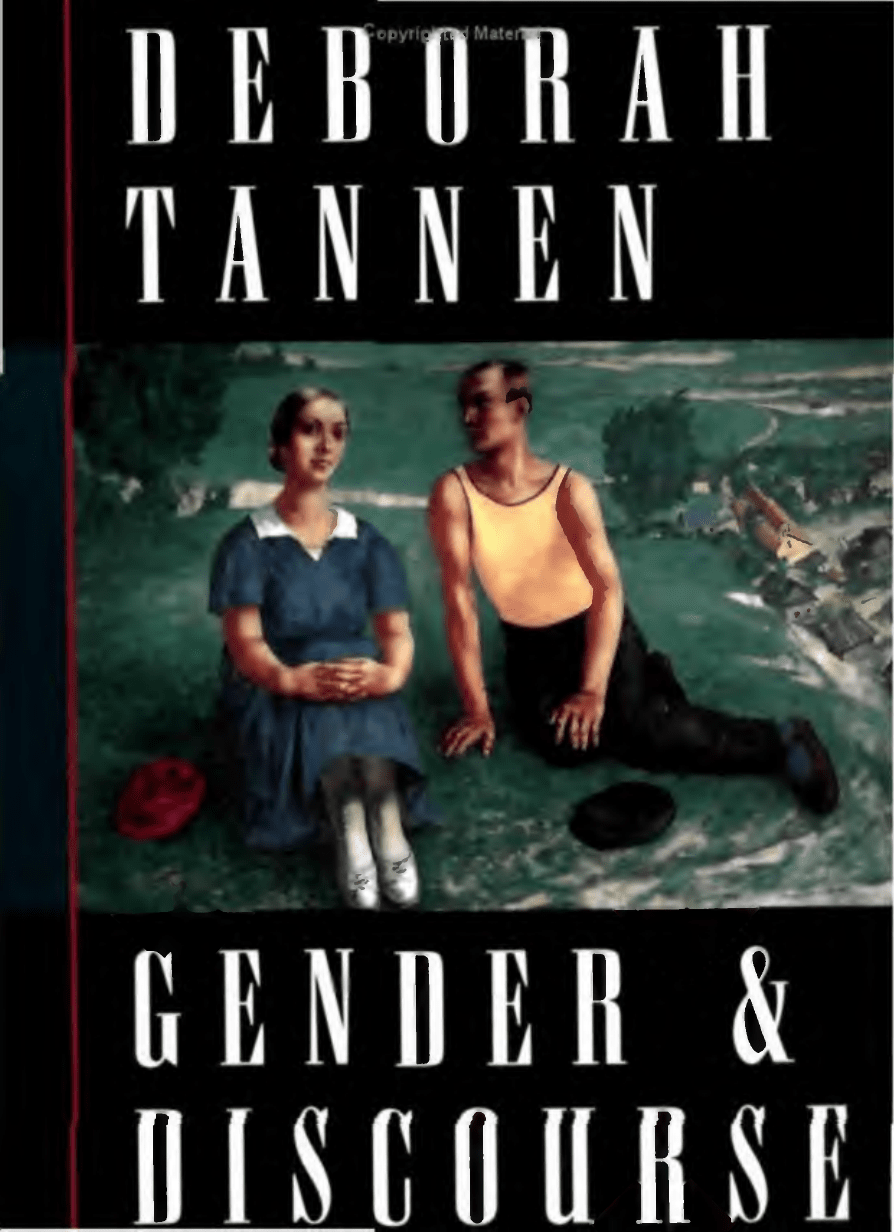 what is tannen's thesis about gender communication