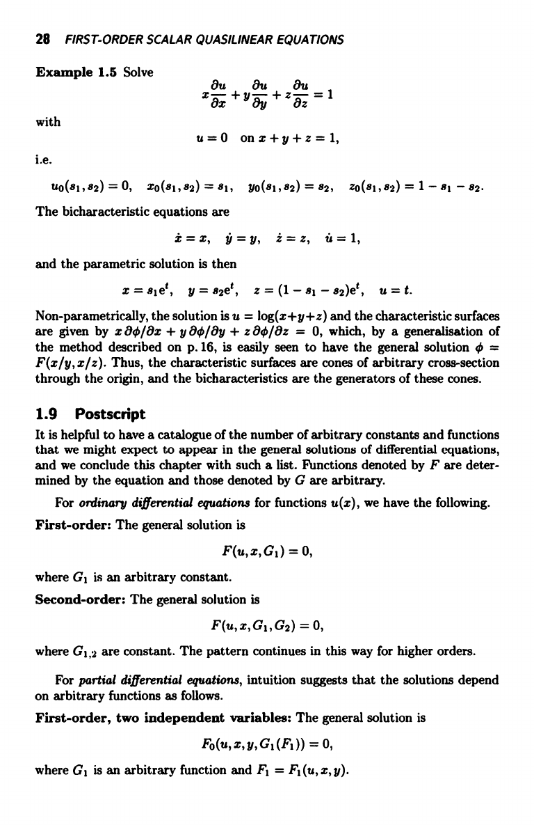 partial differential equations examples