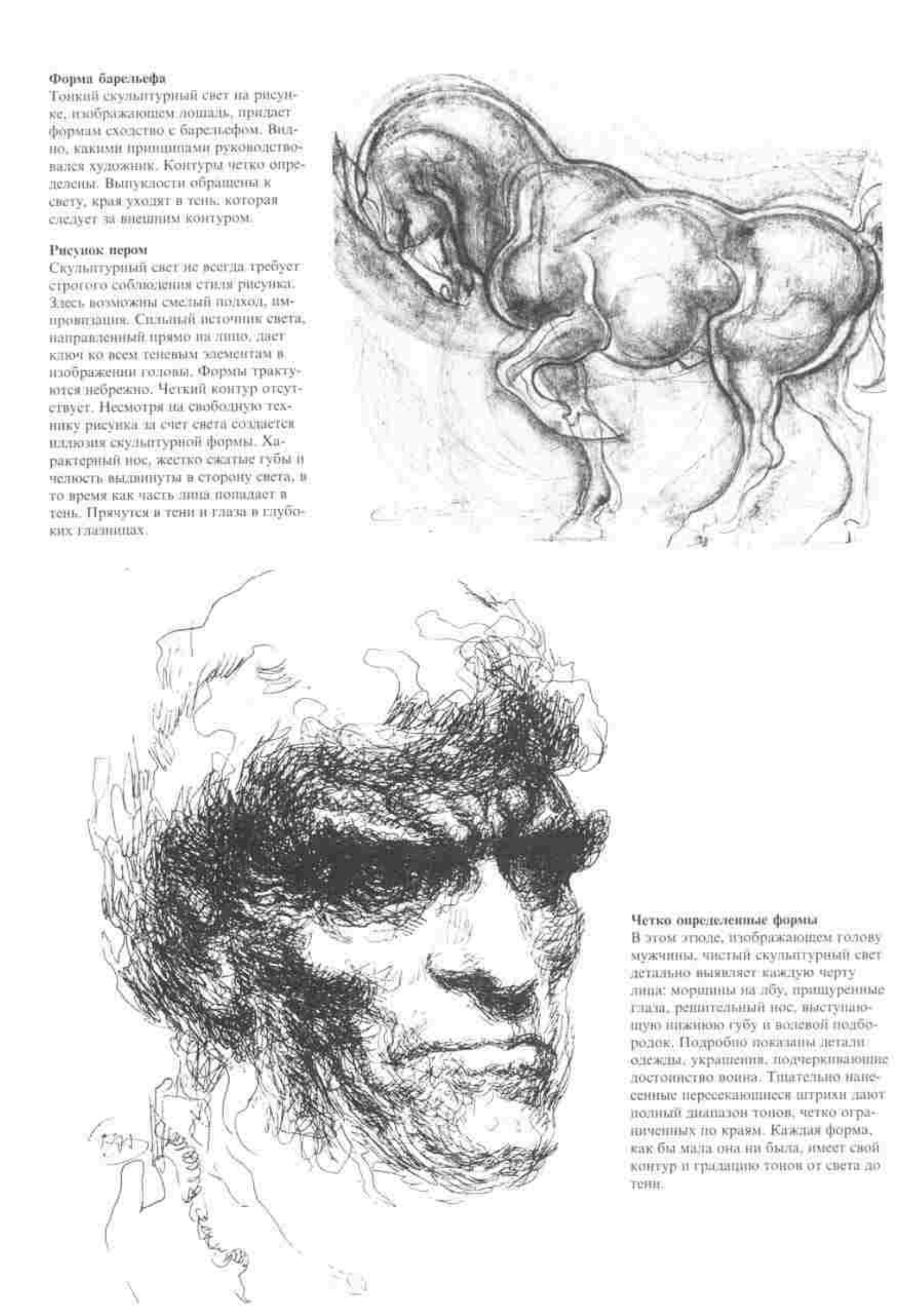 Рисуем голову человека